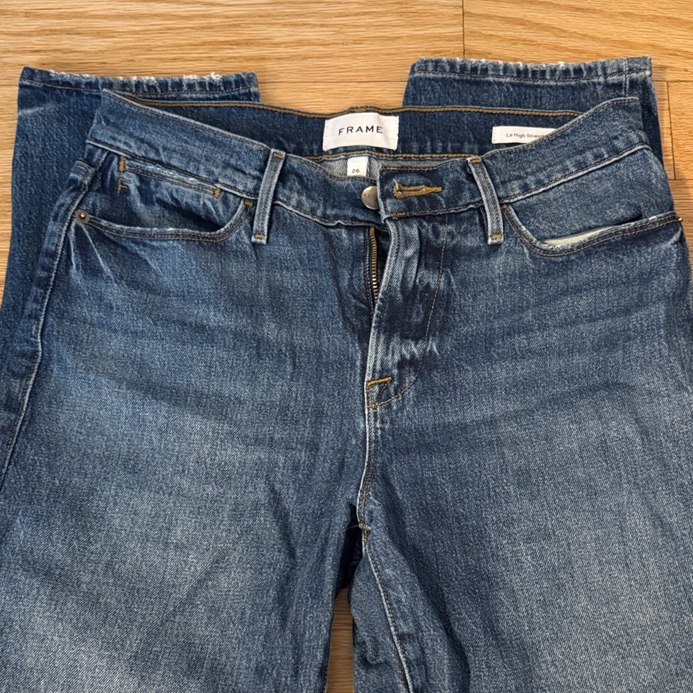 Frame Denim Le High Straight Jeans